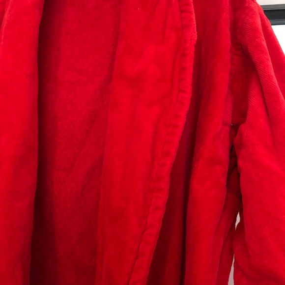 Valentine Red terry robe - Picture 3 of 3